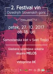 Plakat - Drugi festival vin